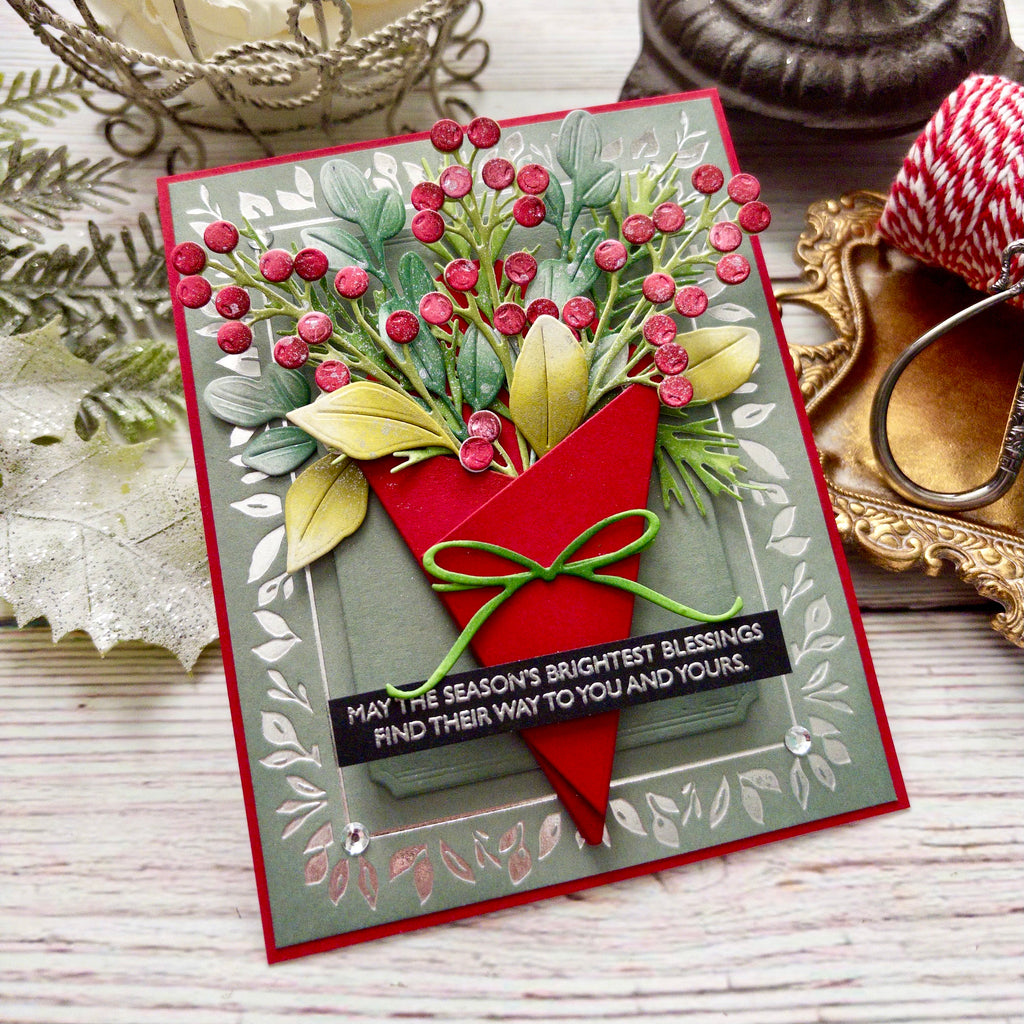 This is Big Sentiments: XL Happy Holidays Stamp Set