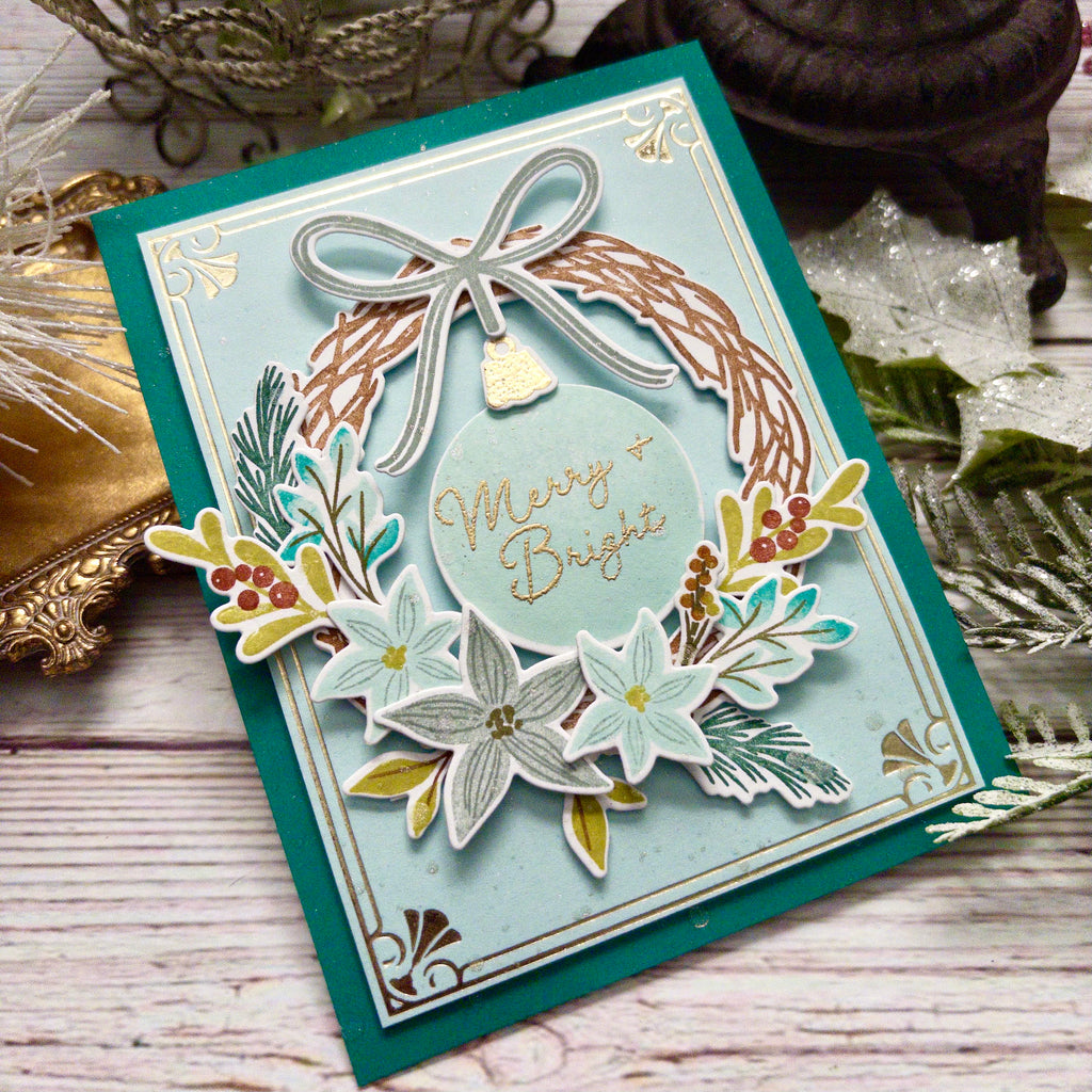 Holiday Wreath Stamp Set