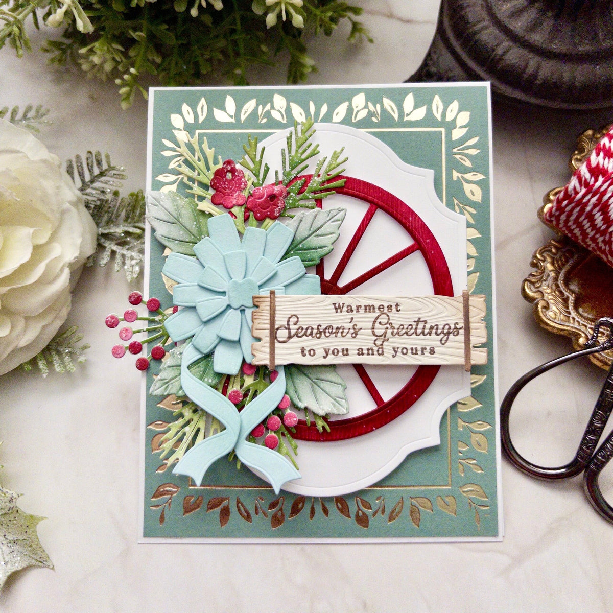 Into the Blooms: Wagon Wheel Die