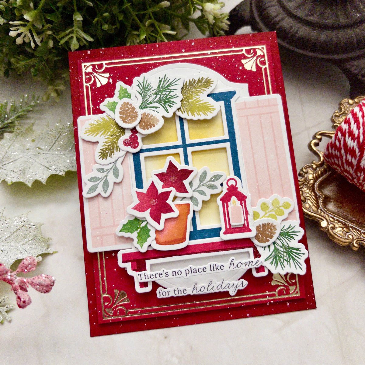Holiday Window Die