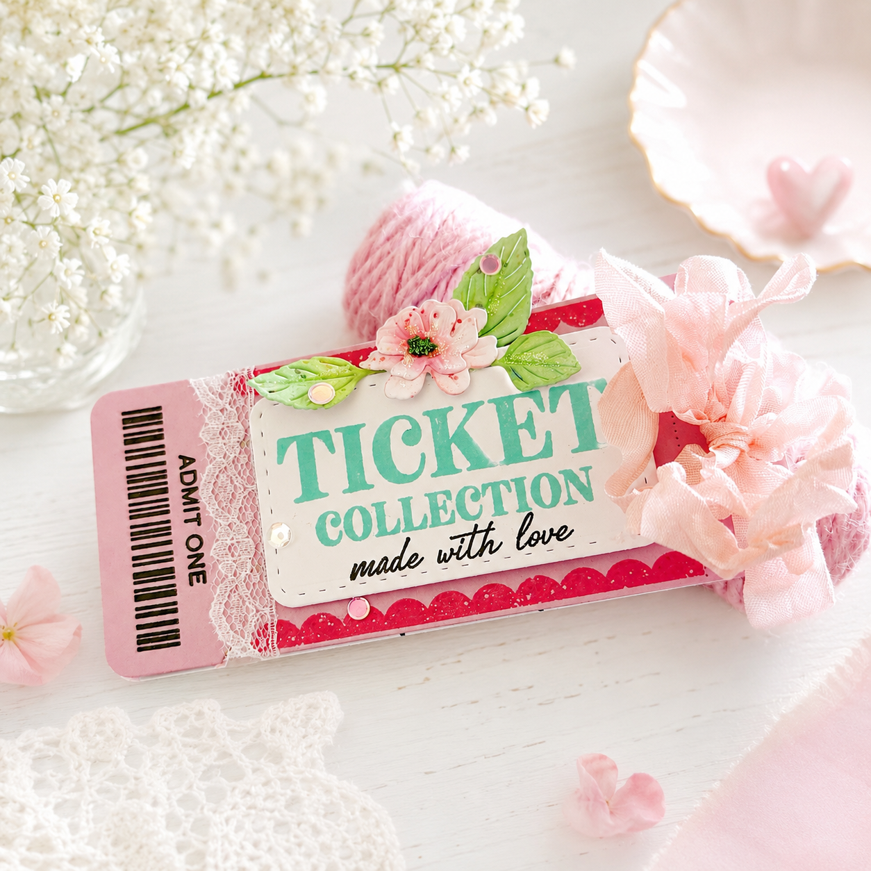 VIP Ticket Collection: On the Cover Stamp Set
