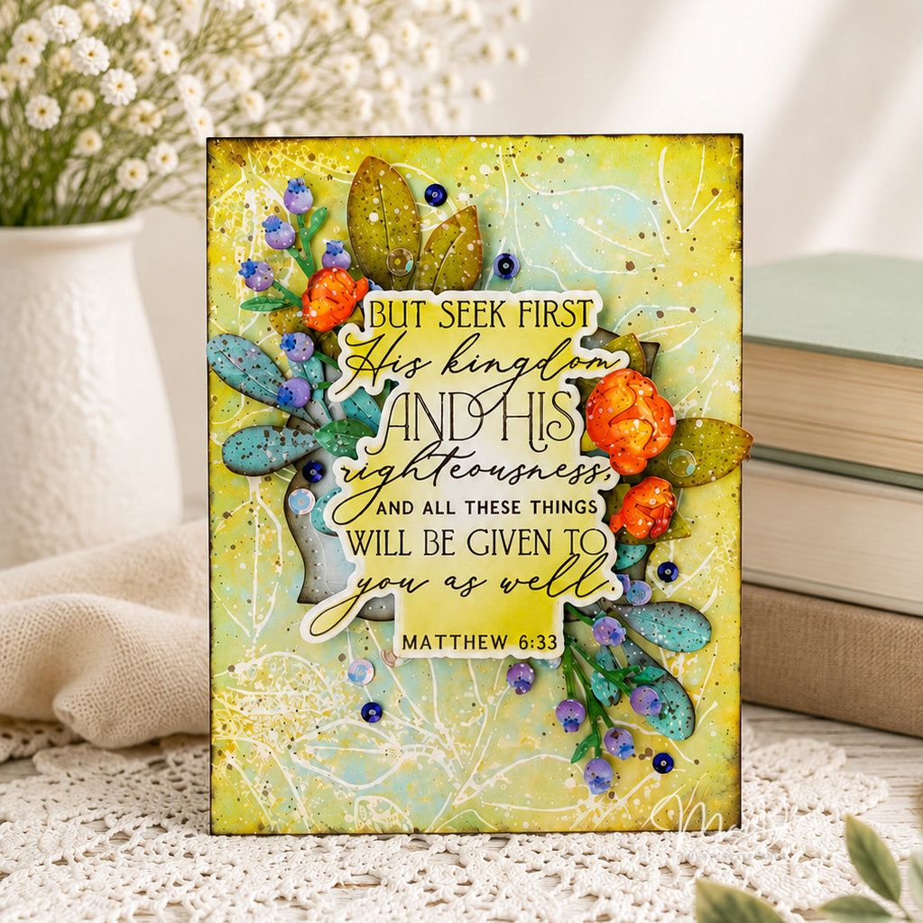 Leafy Garden Stencil Collection (set of 3)