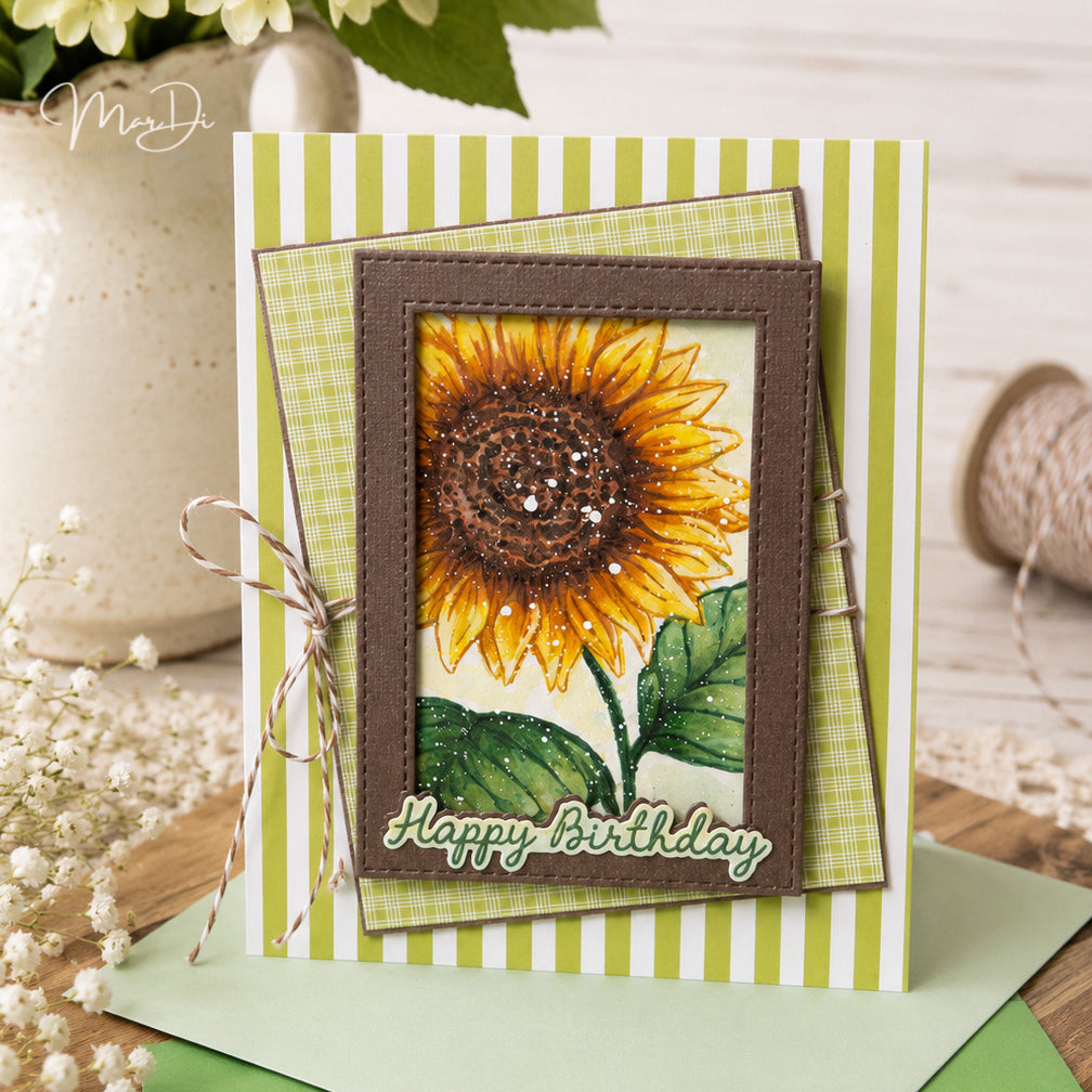 Framed In Flowers Die