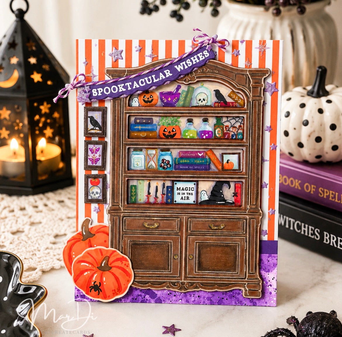 Bewitching Bookcase Stamp Set