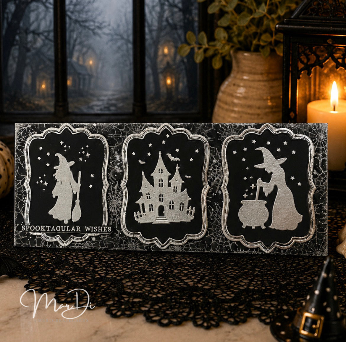 Halloween Silhouettes Stamp Set