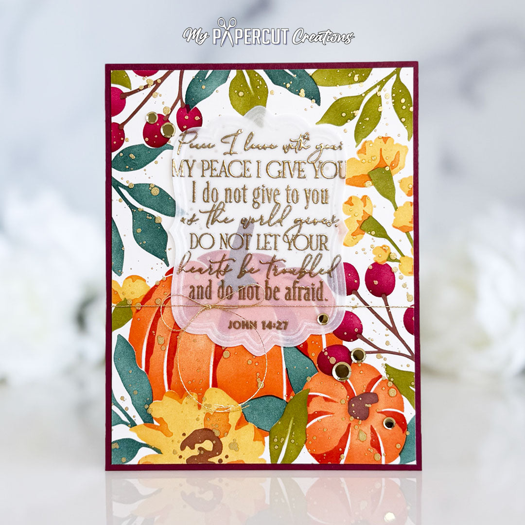 Harvest Medley Stencil Collection (set of 8)