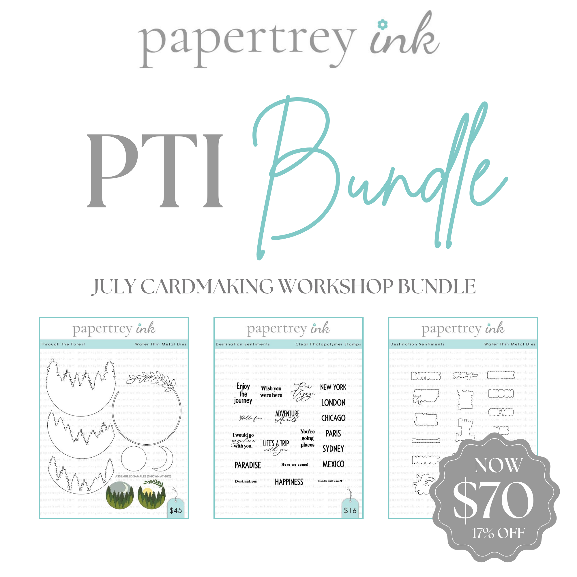 July Cardmaking Workshop Bundle