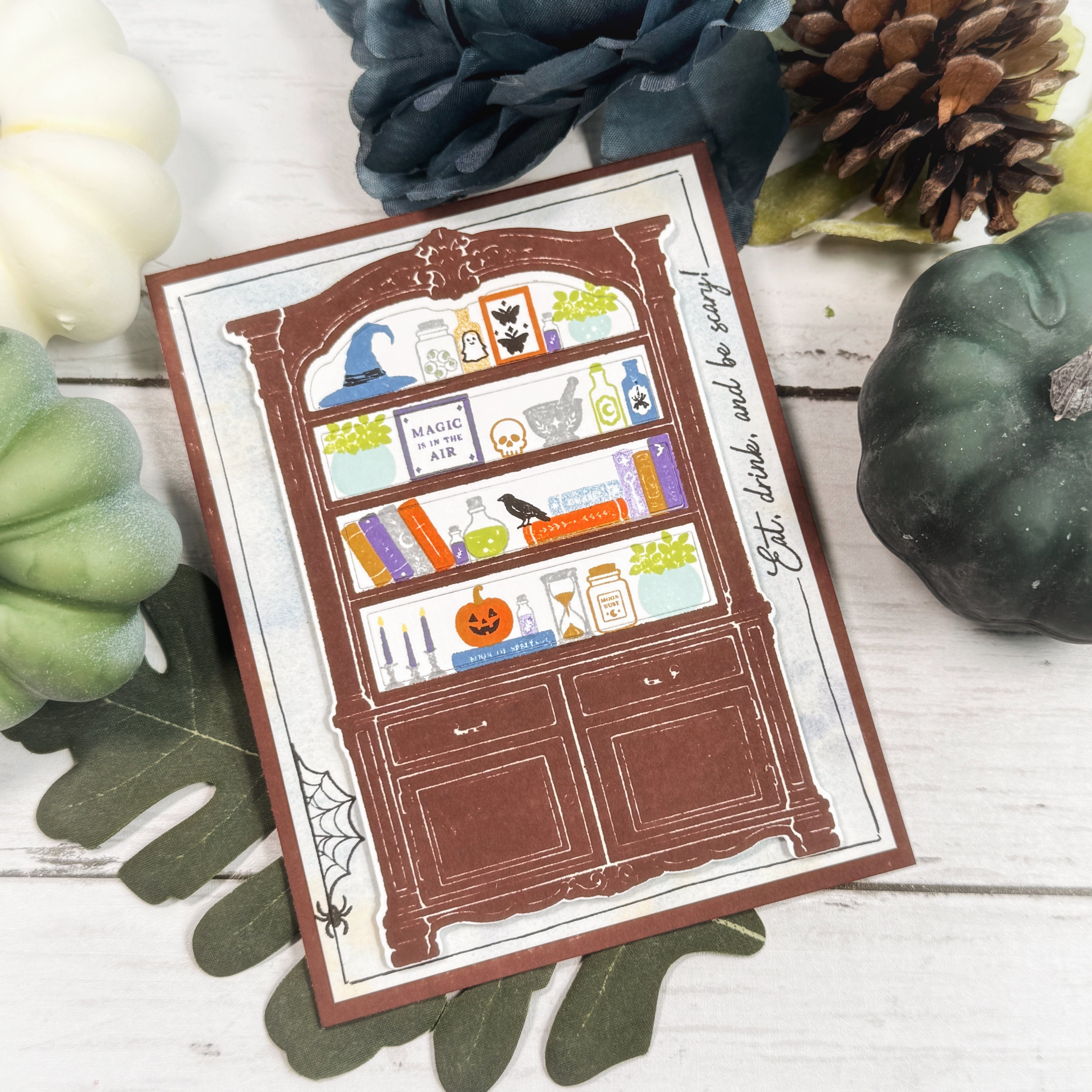 Bewitching Bookcase Die