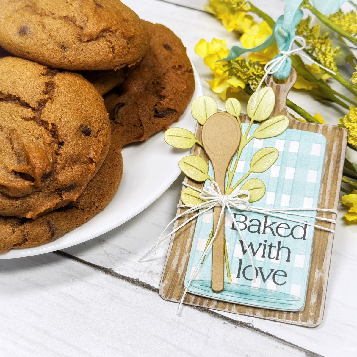 Made with Love Sentiments Stamp Set