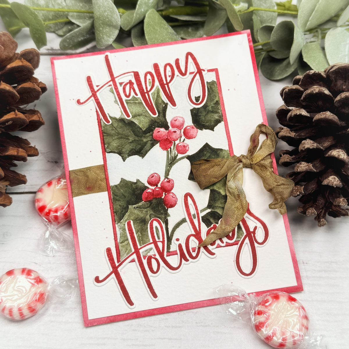 Framed In Flowers: Christmas Stamp Set