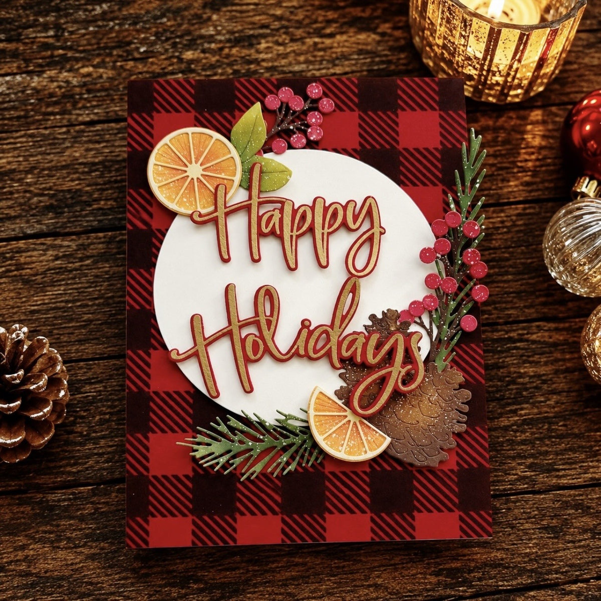 This is Big Sentiments: XL Happy Holidays Stamp Set