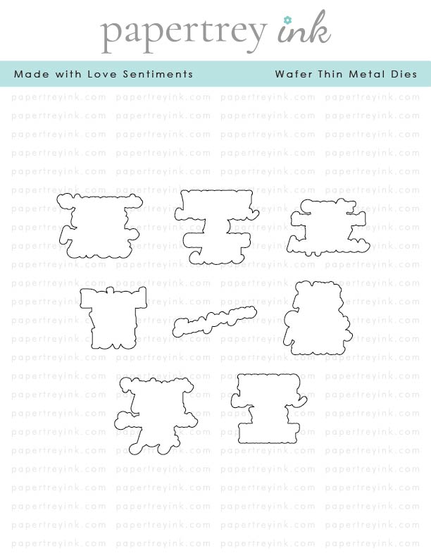 Made with Love Sentiments Die