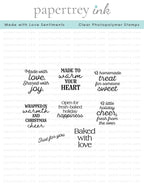 Made with Love Sentiments Stamp Set