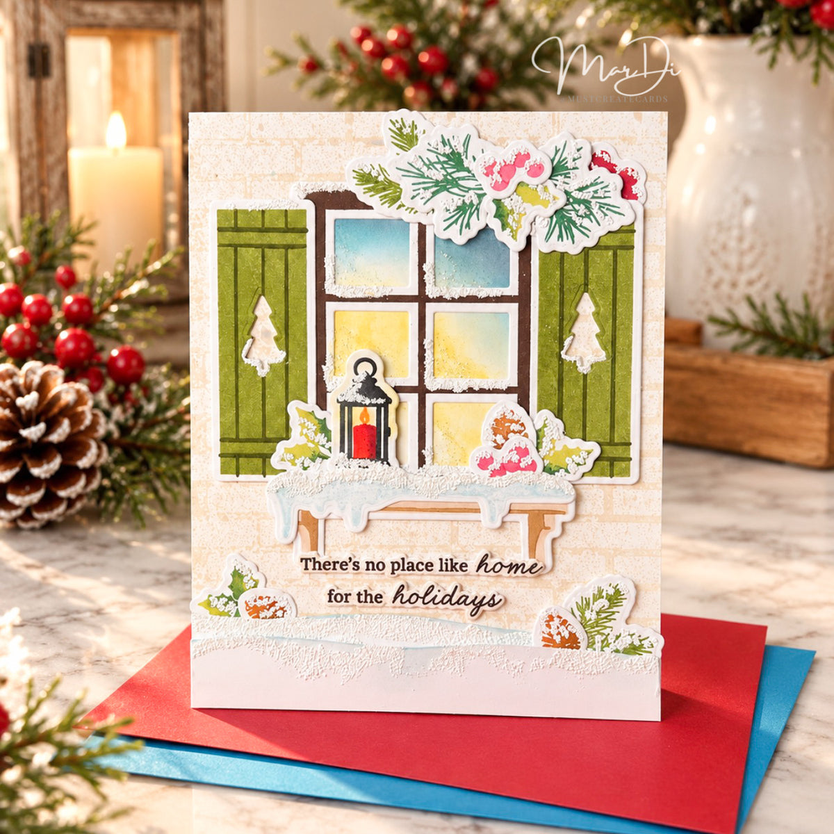 Holiday Window Die
