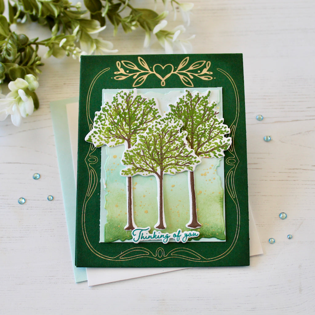 Rooted In Love Press Plate + Frame Die
