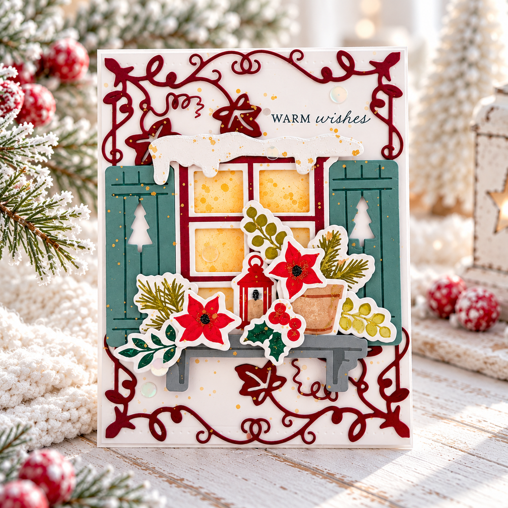 Holiday Window Die