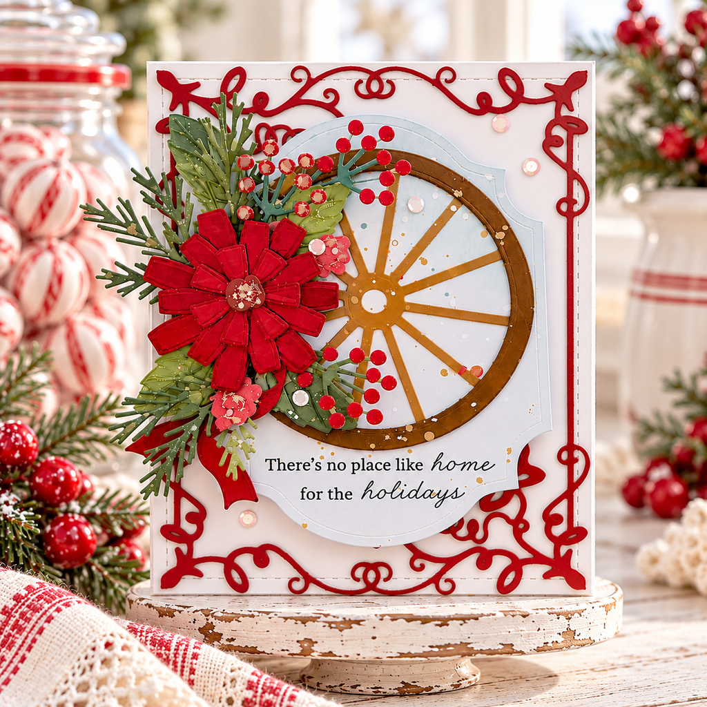 Into the Blooms: Wagon Wheel Die