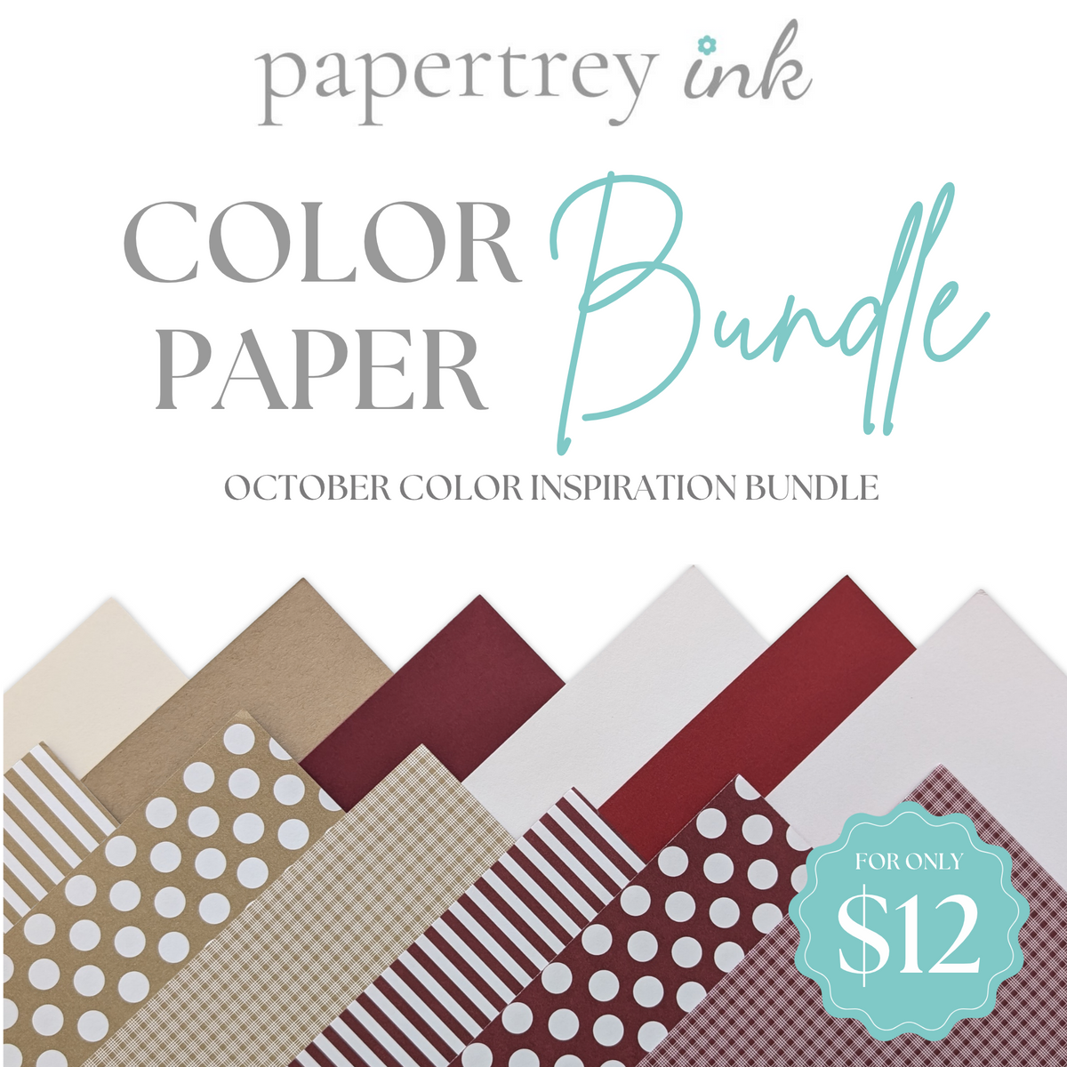 October Color Inspiration Paper Bundle