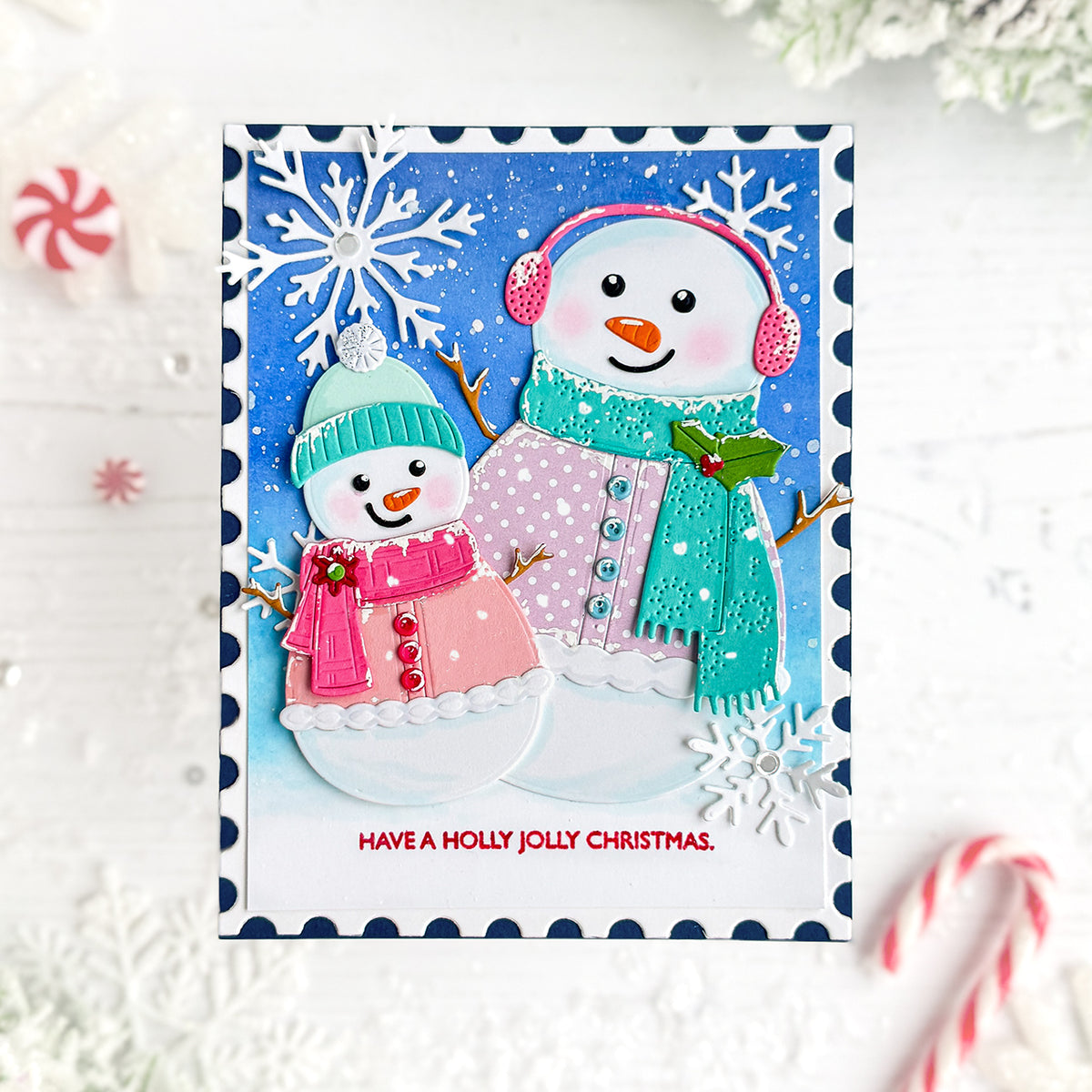 Build-A-Snowman Die