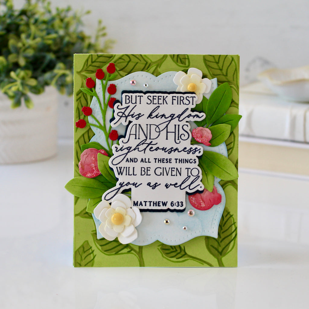 Leafy Garden Stencil Collection (set of 3)