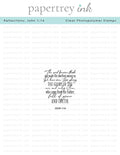 Reflections: John 1:14 Mini Stamp Set