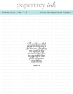 Reflections: John 1:14 Mini Stamp Set