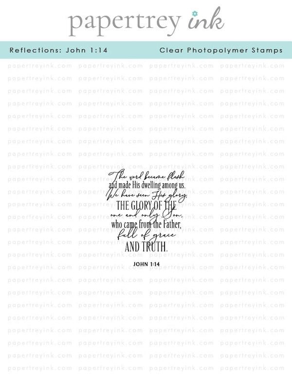 Reflections: John 1:14 Mini Stamp Set