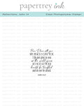 Reflections: John 14 Mini Stamp Set