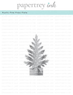 Rustic Pine Press Plate