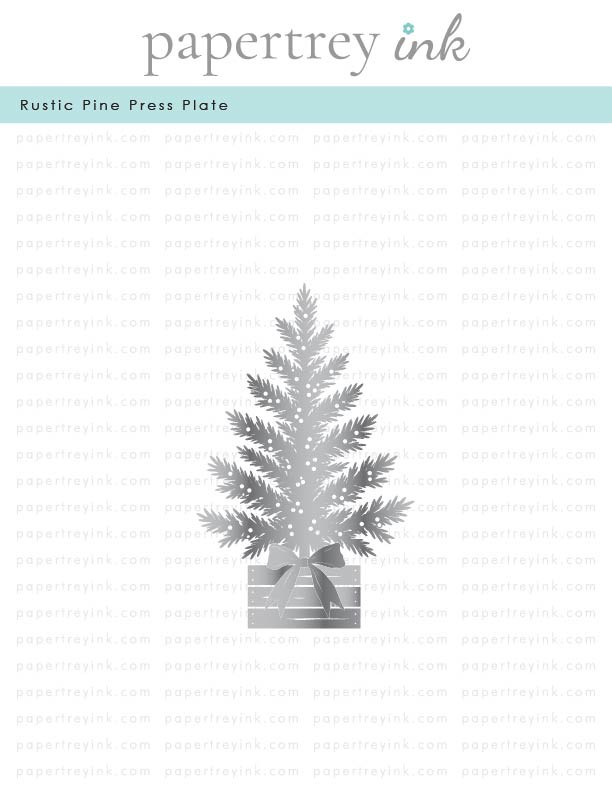 Rustic Pine Press Plate