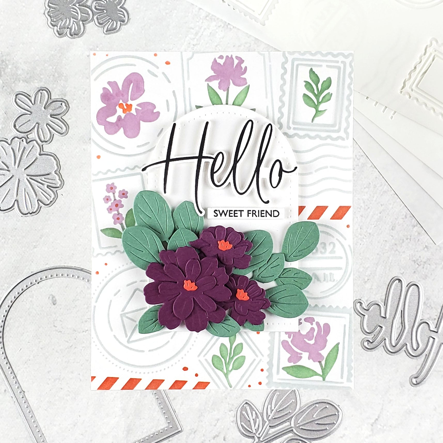 Postage Stencil Collection (set of 6)