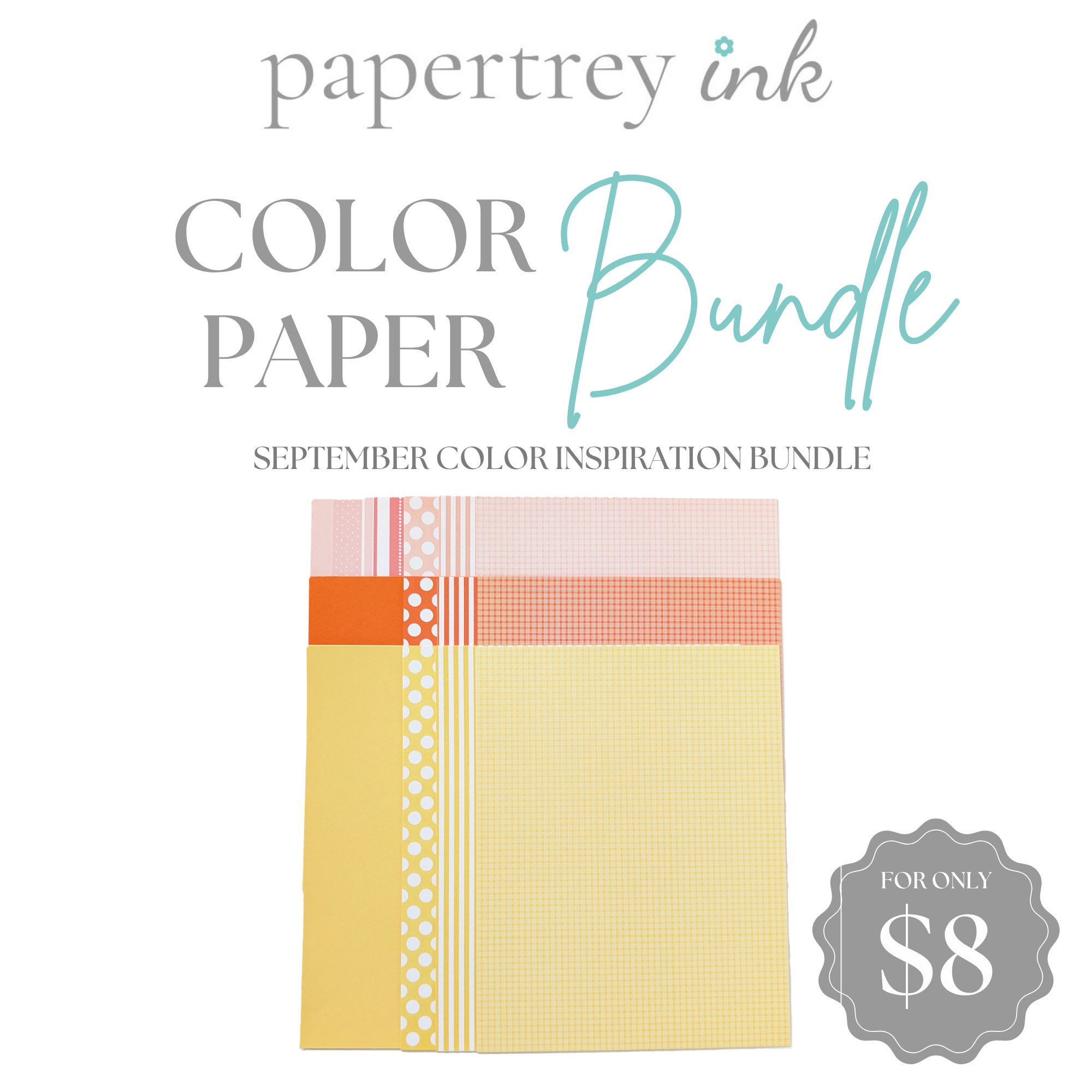 September Color Inspiration Paper Bundle