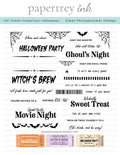 VIP Ticket Collection: Halloween Stamp Set