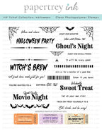 VIP Ticket Collection: Halloween Stamp Set