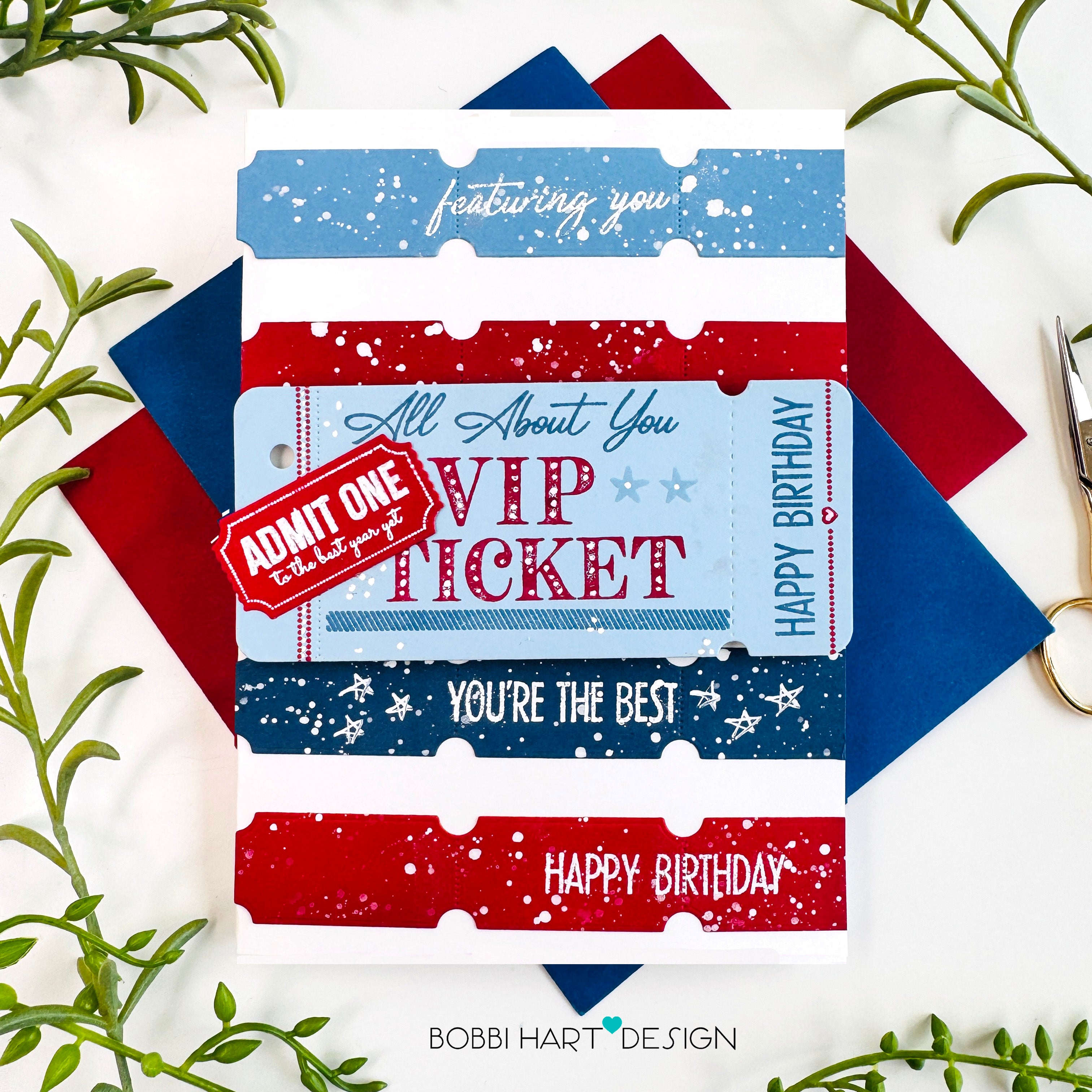VIP Ticket Collection Die