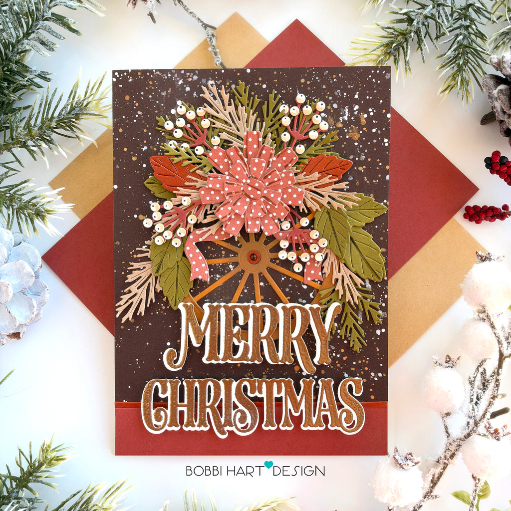 This is Big Sentiments: XL Merry Christmas Stamp Set