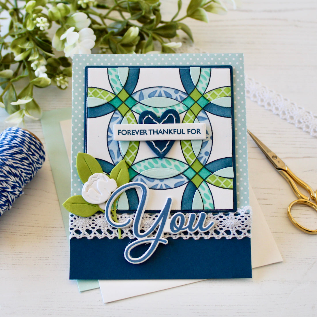Quilt It: Wedding Ring Stamp Set