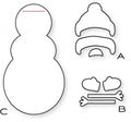 Papertrey Ink - Shape Up Series: Snowman Die Collection (set of 3)