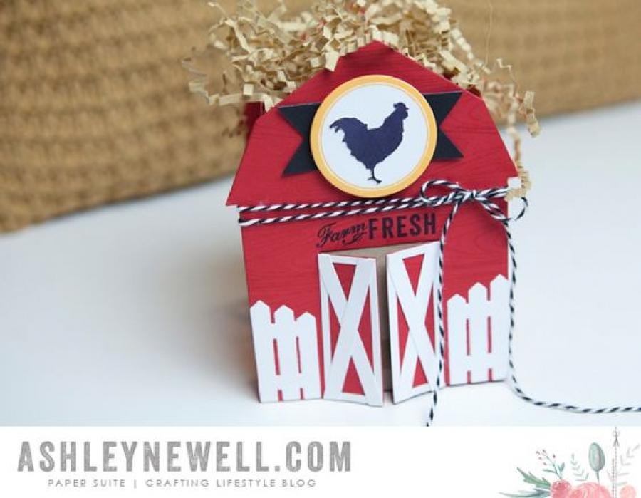 Papertrey Ink - Shape Up Series: Barn