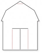 Papertrey Ink - Shape Up Series: Barn