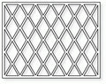 Papertrey Ink - Cover Plate: Harlequin Die