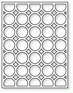 Papertrey Ink - Cover Plate: Circles Die