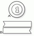 Papertrey Ink - First Place Die Collection (set of 2)