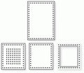 Papertrey Ink - Stitched Frame Collection Die
