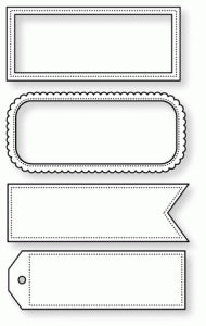 Papertrey Ink - Keep It Simple Frames Die