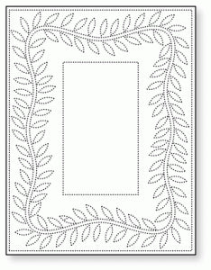 Papertrey Ink - Cover Plate: Stitched Die