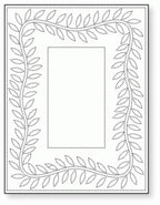 Papertrey Ink - Cover Plate: Stitched Die