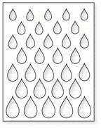 Papertrey Ink - Cover Plate: Rainy Day Die