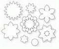 Papertrey Ink - Fab Flakes Die