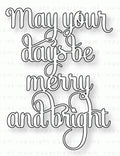 Papertrey Ink - Say It Simply: Merry & Bright Die